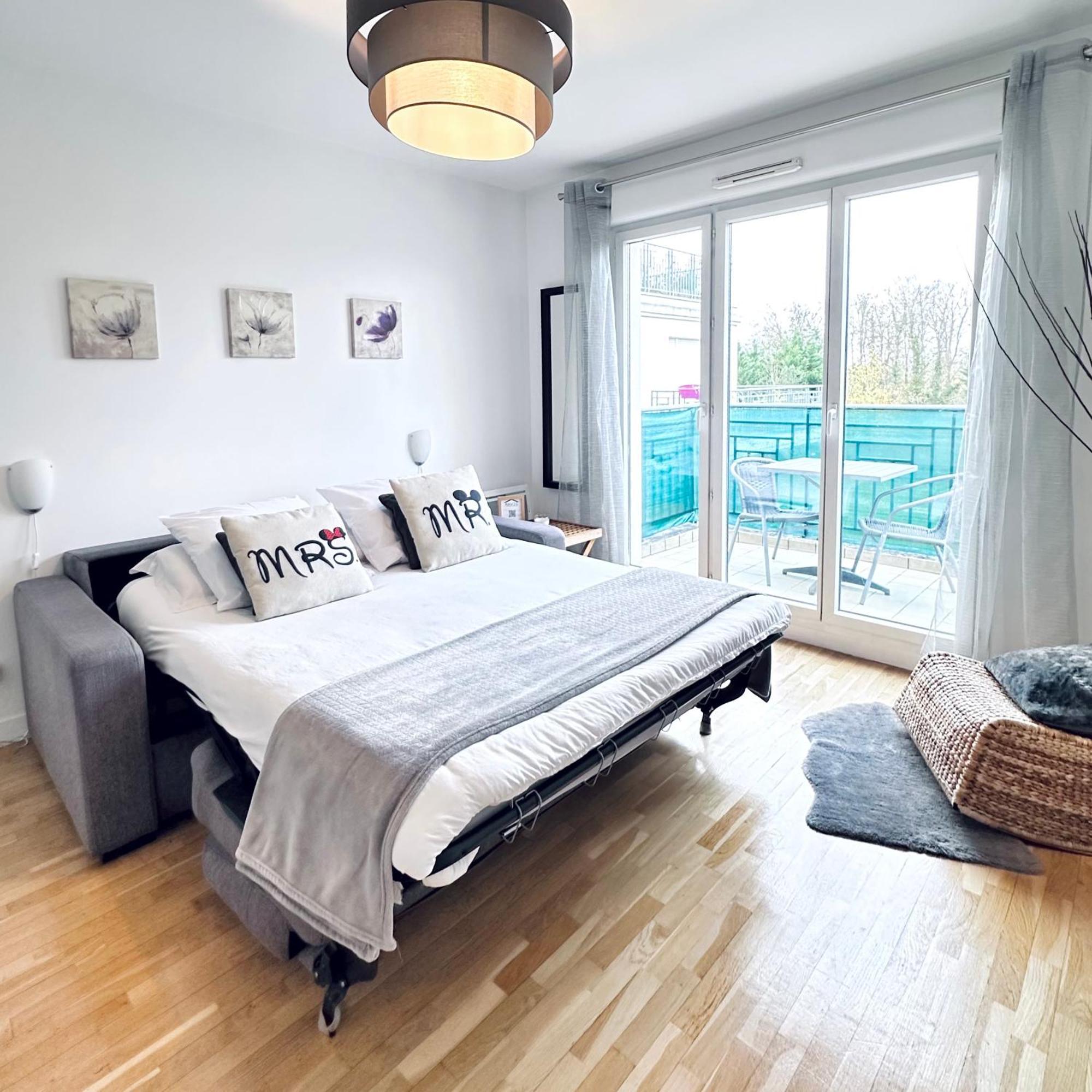 Sweet Apartment In Front Of Disneyland'S Castel Montévrain Buitenkant foto